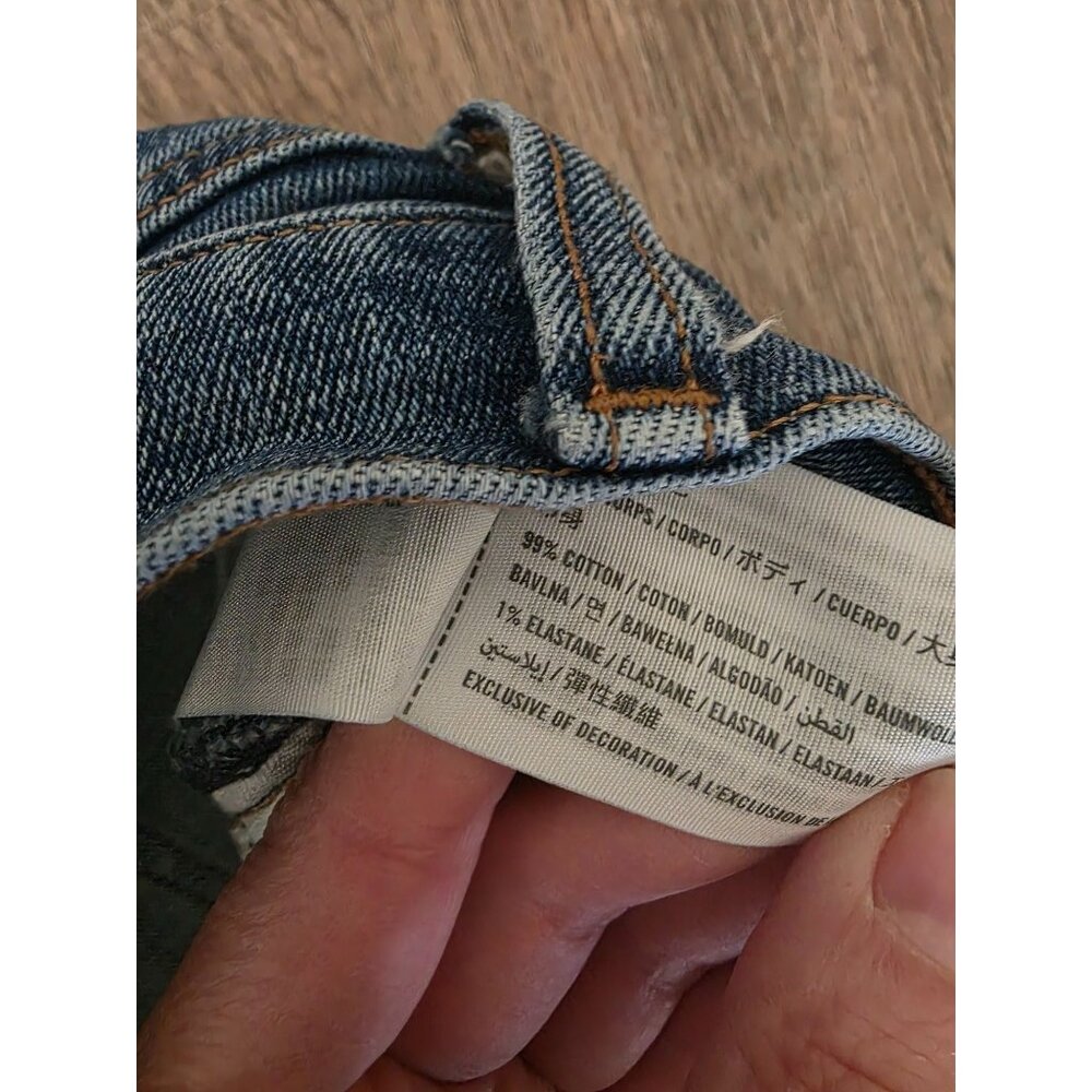 Abercrombie & Fitch The Mom High Rise Ankle Jeans Size 6 Short GUC - Picture 9 of 11